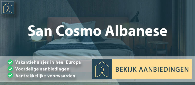 vakantiehuisjes-san-cosmo-albanese-calabrie-vergelijken
