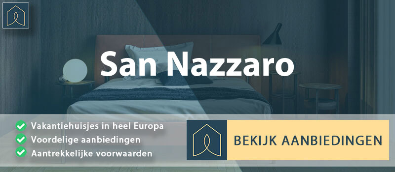 vakantiehuisjes-san-nazzaro-campanie-vergelijken