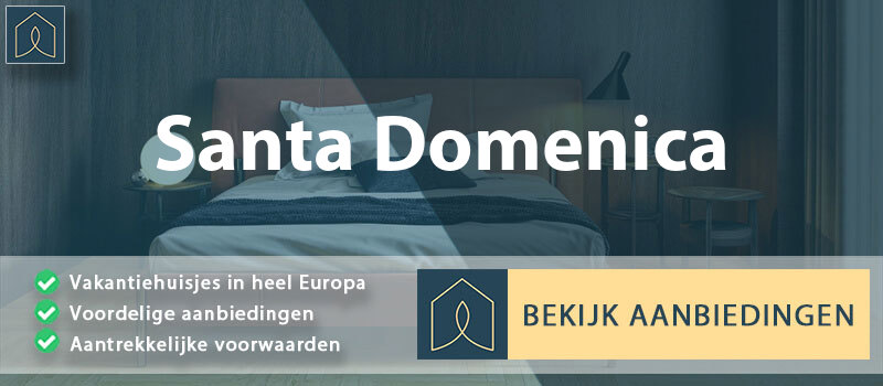 vakantiehuisjes-santa-domenica-calabrie-vergelijken