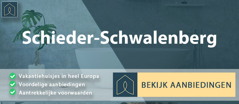 vakantiehuisjes-schieder-schwalenberg-noordrijn-westfalen-vergelijken