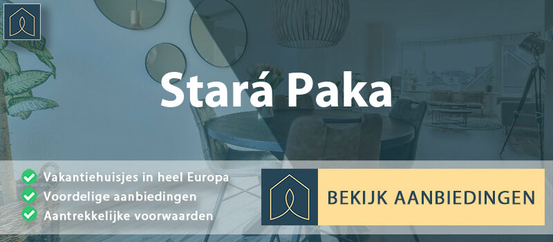 vakantiehuisjes-stara-paka-hradec-kralove-vergelijken