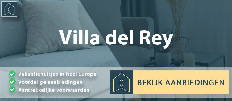 vakantiehuisjes-villa-del-rey-extremadura-vergelijken