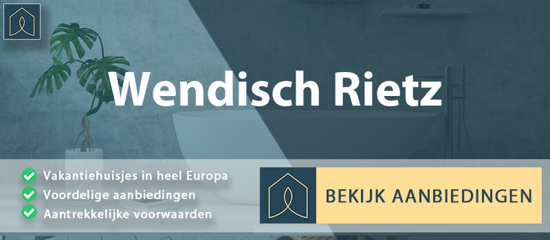 vakantiehuisjes-wendisch-rietz-brandenburg-vergelijken