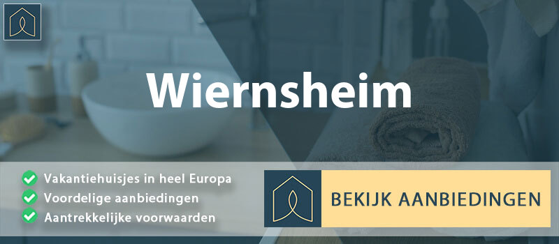 vakantiehuisjes-wiernsheim-baden-wurttemberg-vergelijken