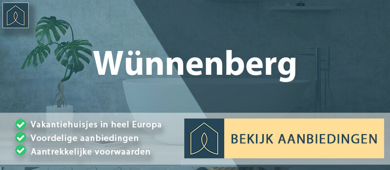 vakantiehuisjes-wunnenberg-noordrijn-westfalen-vergelijken